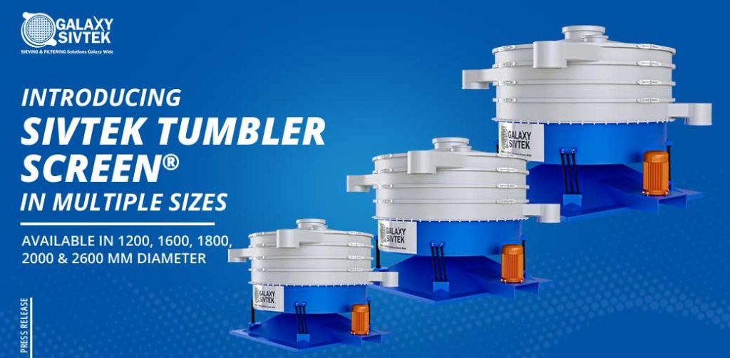 Galaxy Sivtek Launches Three Variants of Tumbling Motion Separator ...