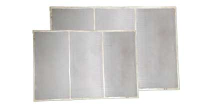 Screen for rectangular separator