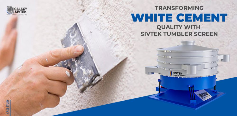 Transforming White Cement Quality with Sivtek Tumbler Screens!